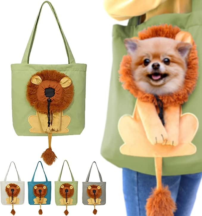 AlwaysdwellTM - Pet Canvas Shoulder Carrying Bag