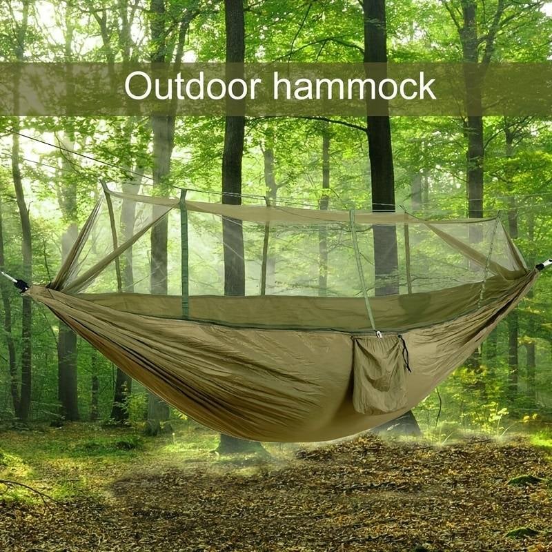 Outdoor Mosquito Net Hammock-(Protects against all insects)