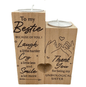 alwaysdwellTM - Smile A Lot More - Candle Holder