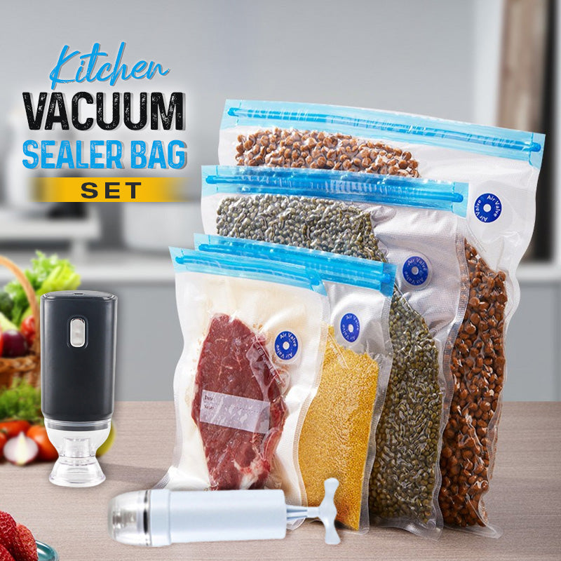 alwaysdwellTM - 🔥2024 Kitchen Hot Sale🔥Kitchen Vacuum Sealer Bag Set