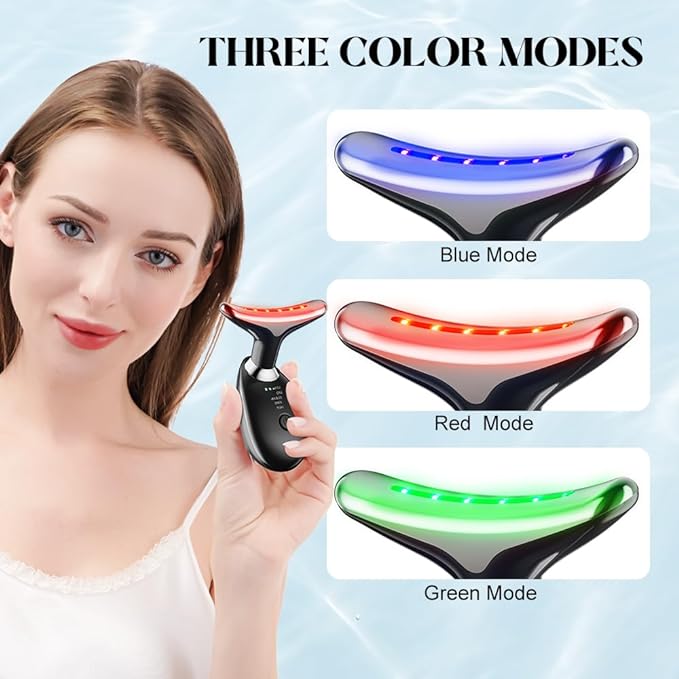 ✨(Mother's Day gift 🎁🎁🎁 discount 59%) 3 in 1 new neck and face beauty massager