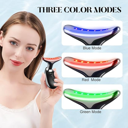 ✨(Mother's Day gift 🎁🎁🎁 discount 59%) 3 in 1 new neck and face beauty massager