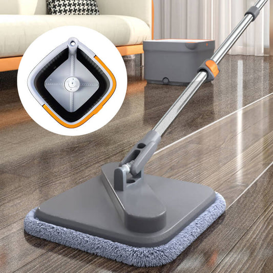 🔥LAST DAY 55% OFF🎁Self-cleaning dry spin mop