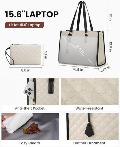 AlwaysdwellTM - 🍱 The Ultimate 2-in-1 Tote Bag – Where Elegance Meets Functionality! 🍽️