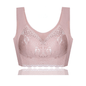 alwaysdwellTM - 💖Buy 2 Get 1 Free (3 pcs)🎁Elegant Lace Lift-up Plus Size Wireless Breathable Vest Bra