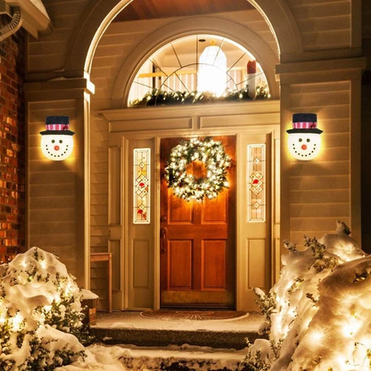 alwaysdwellTM - Snowman Porch Light Cover [BUY 3 FREE SHIPPING]