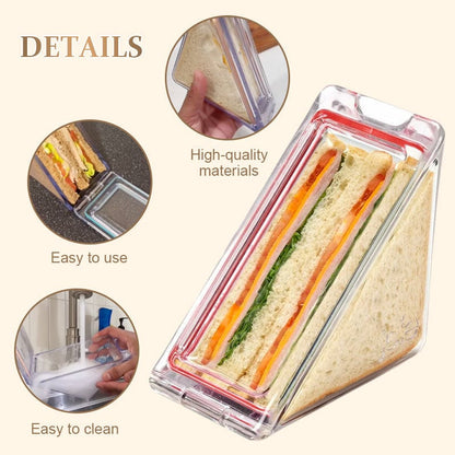 alwaysdwellTM - Triangle Sandwich Container