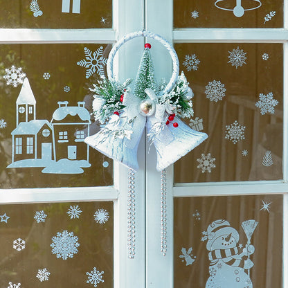 ON SALE🔥 New Christmas Decorations White Bell Hanging Ornaments