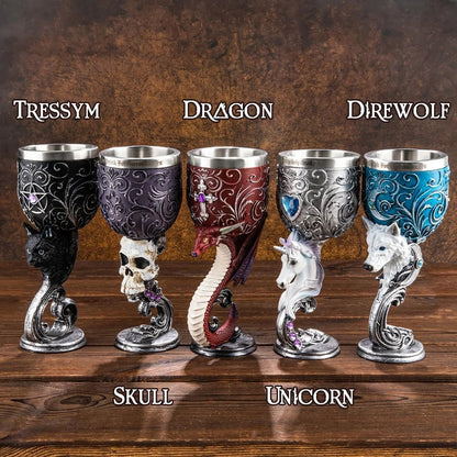 alwaysdwellTM - Buy 2 Free Shipping|❤️‍🔥Magic Style Stainless Steel Decorative Goblet