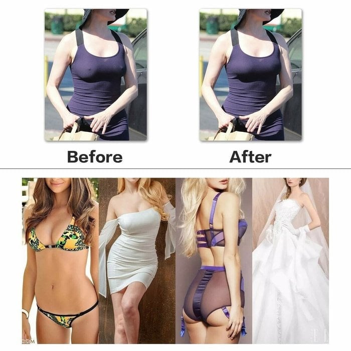 lusailstore™ - Backless strapless bonded invisible bra