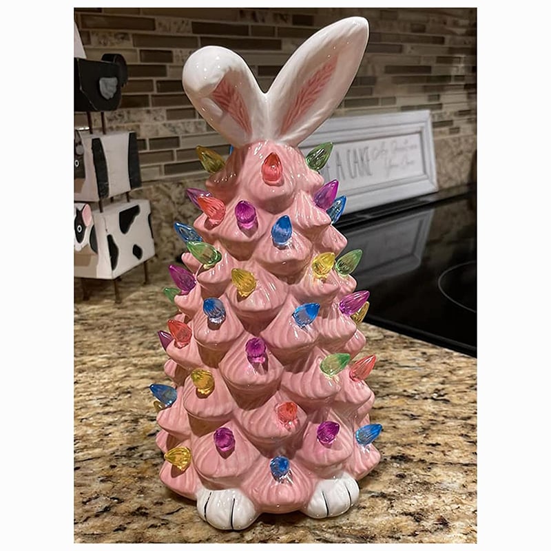 🐰🐰Easter Pink Bunny Tree