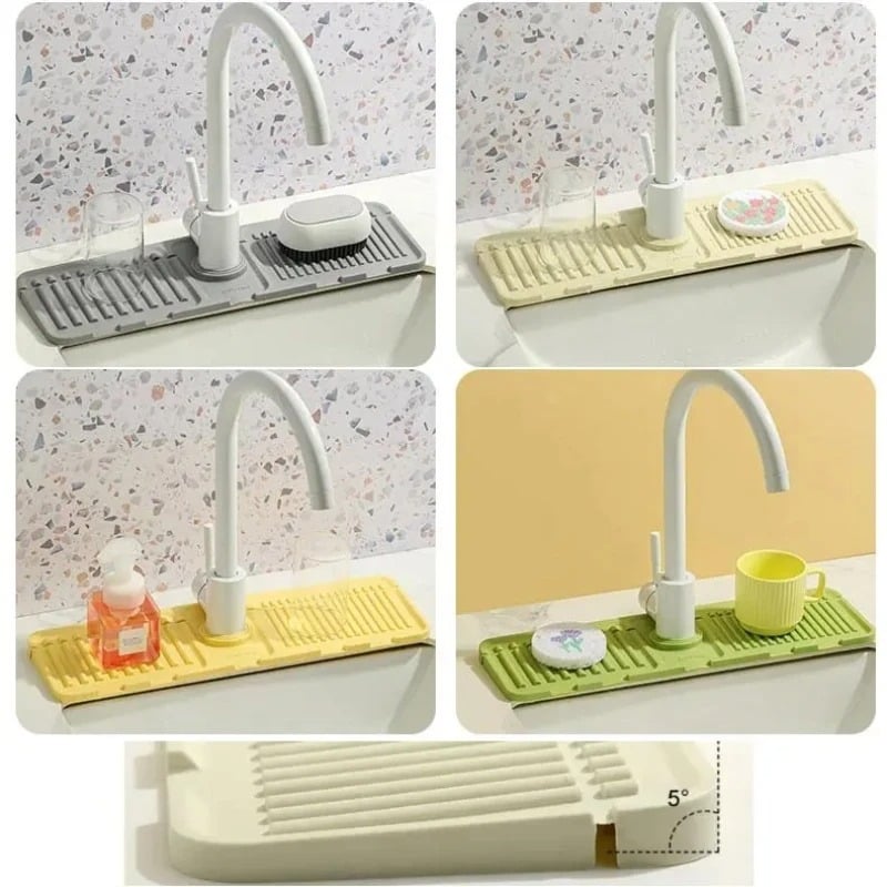 alwaysdwellTM - Faucet Guard & Draining Mat