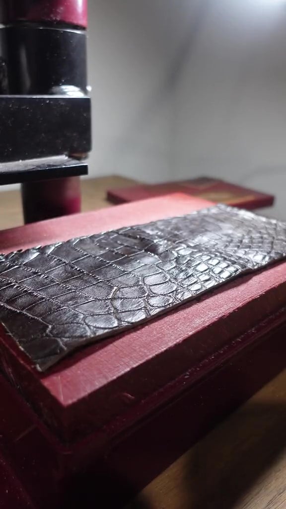 🔥Handmade Genuine Alligator pattern mississippiensis Wallet