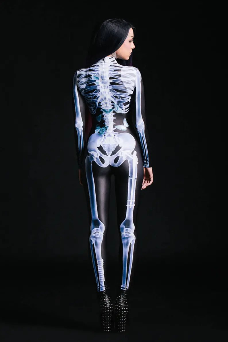 alwaysdwellTM - 🎃【Halloween Pre-sale】Halloween Sale -SexySkull Bodysuit