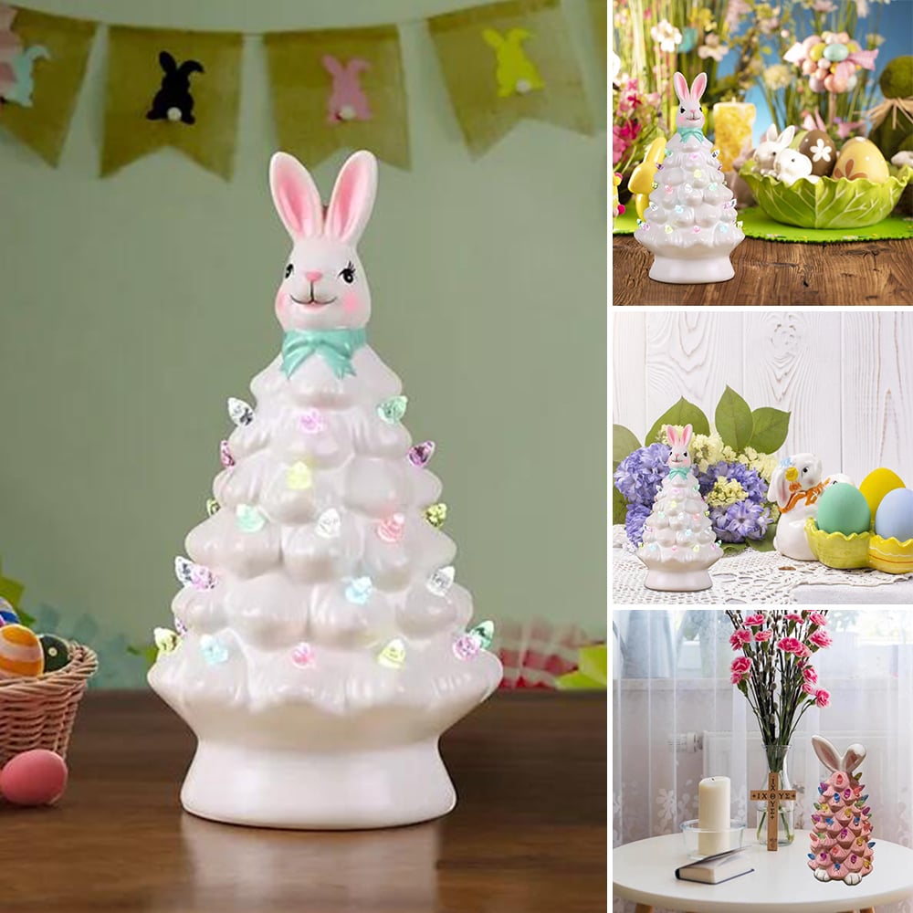 🐰🐰Easter Pink Bunny Tree