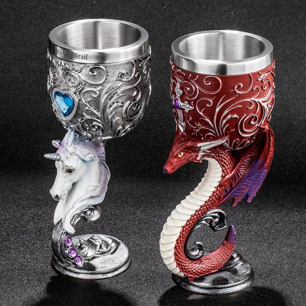 alwaysdwellTM - Buy 2 Free Shipping|❤️‍🔥Magic Style Stainless Steel Decorative Goblet