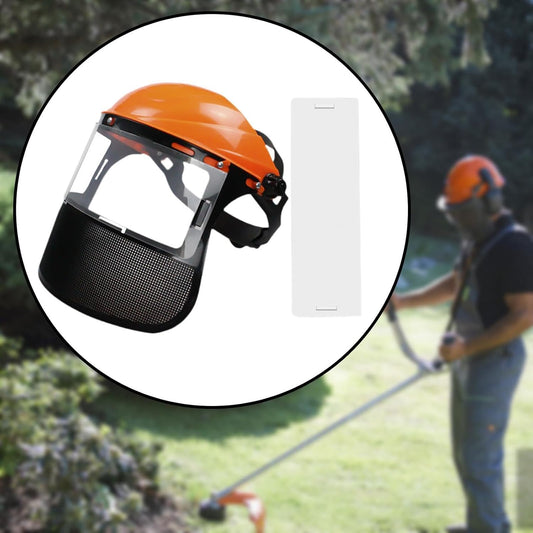alwaysdwellTM - Transparent face protector suitable for gardening pruning farm