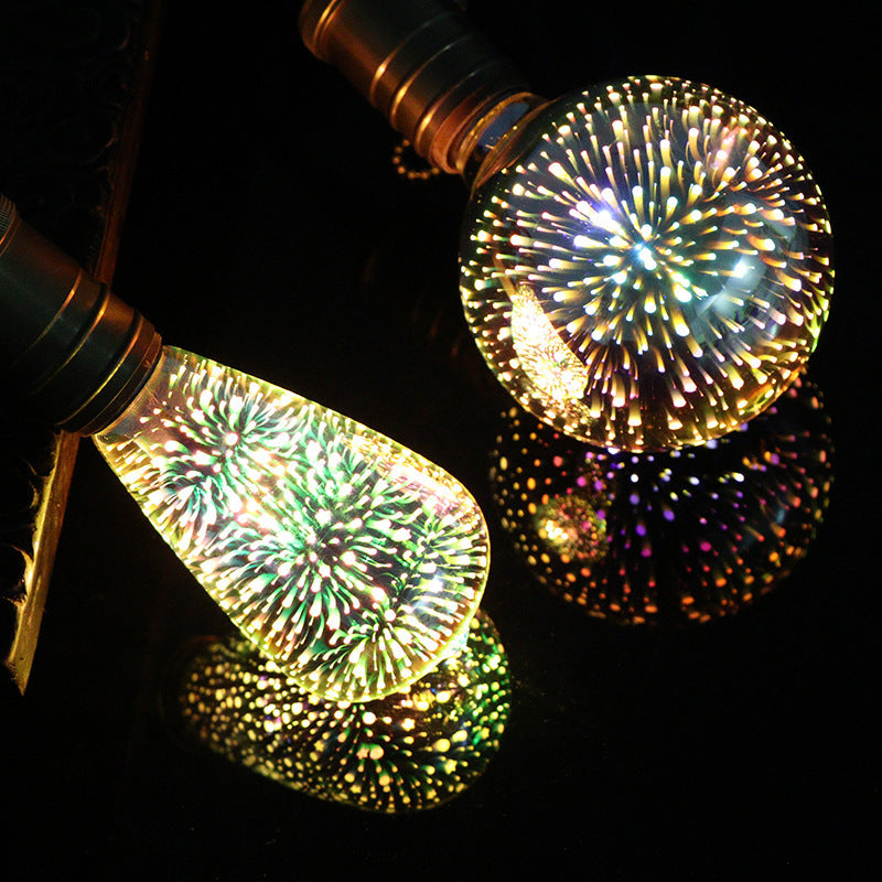 🔥3D Fireworks LED Light Bulb