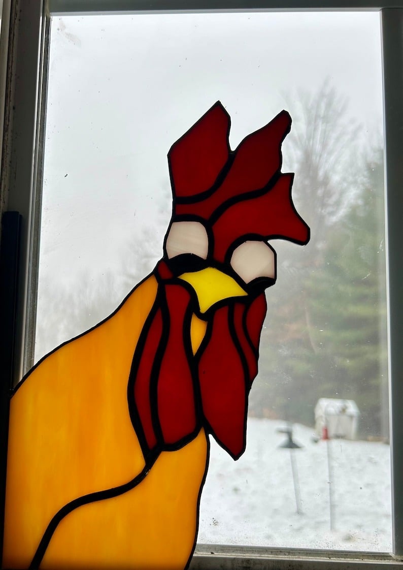 alwaysdwellTM - Funny Window Corner Decor - 🐓Peeping Rooster