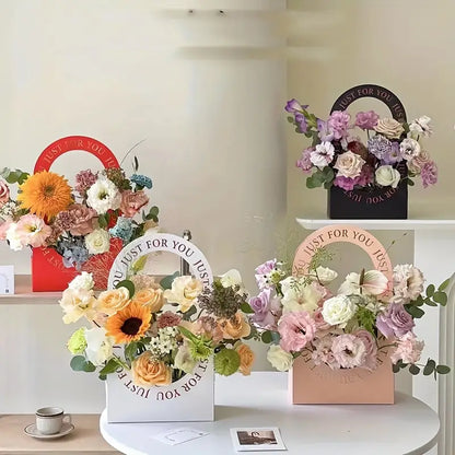 alwaysdwell™🌸Perfect decoration for wedding festivals-DIY paper box flower belt-handbag