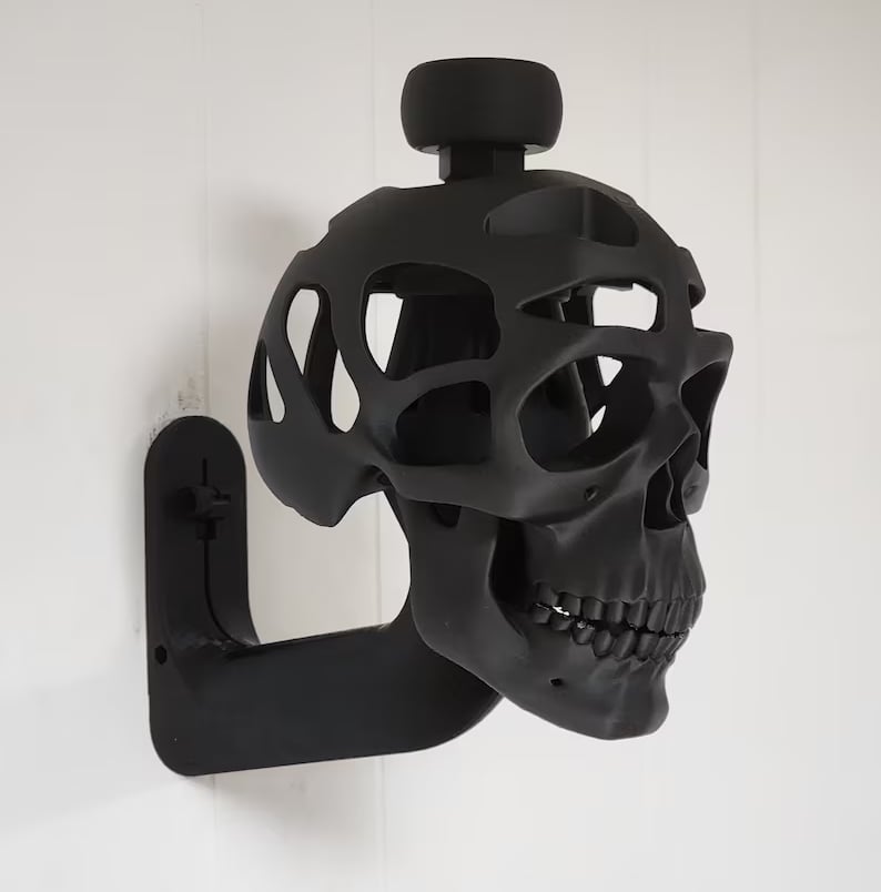 🔥BUY 2 FREE SHIPPING💀  | 3D Skull Helmet Display Package