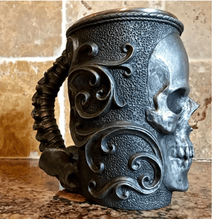 Necromancer Skull Mug Handicraft Cup Zombie Style