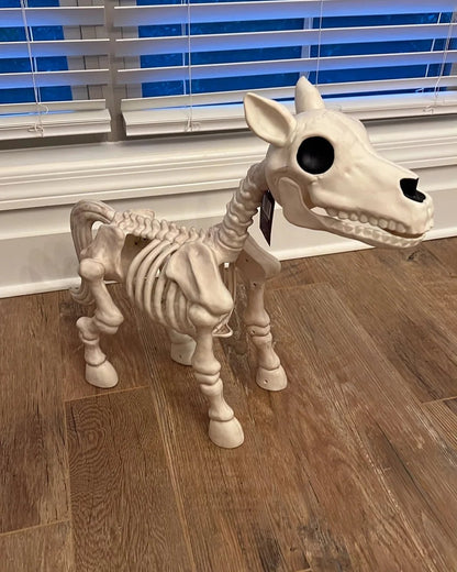 🔥 Cow & Horse Skeleton Halloween Decorative Prop