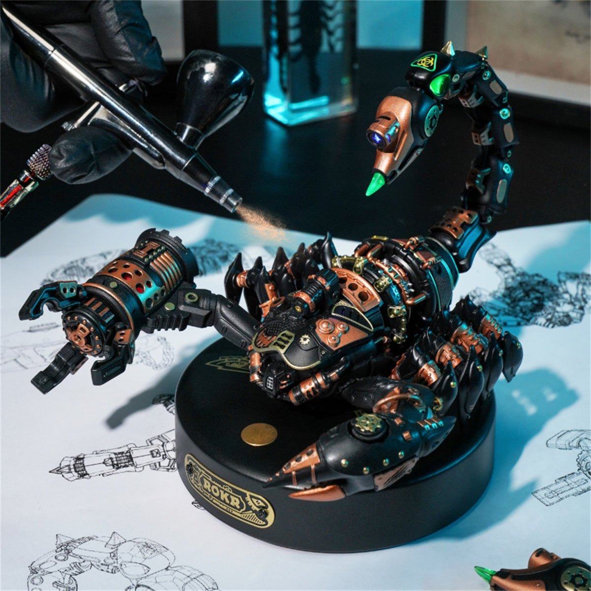 alwaysdwellTM -  Storm Beetle Mechanical Species DIY 3D Puzzle