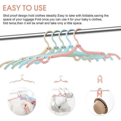 😍Last day! 💥Special offer - Retractable Portable Travel Hangers