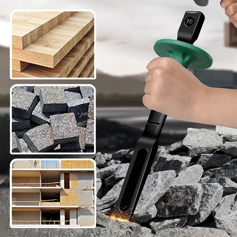 🔥🔨49% OFF! Heavy duty flat chisel and hand guard!🔥