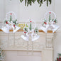 alwaysdwellTM - ON SALE🔥 New Christmas Decorations White Bell Hanging Ornaments