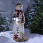 alwaysdwellTM - Woodland Snowman with Electronic lamp