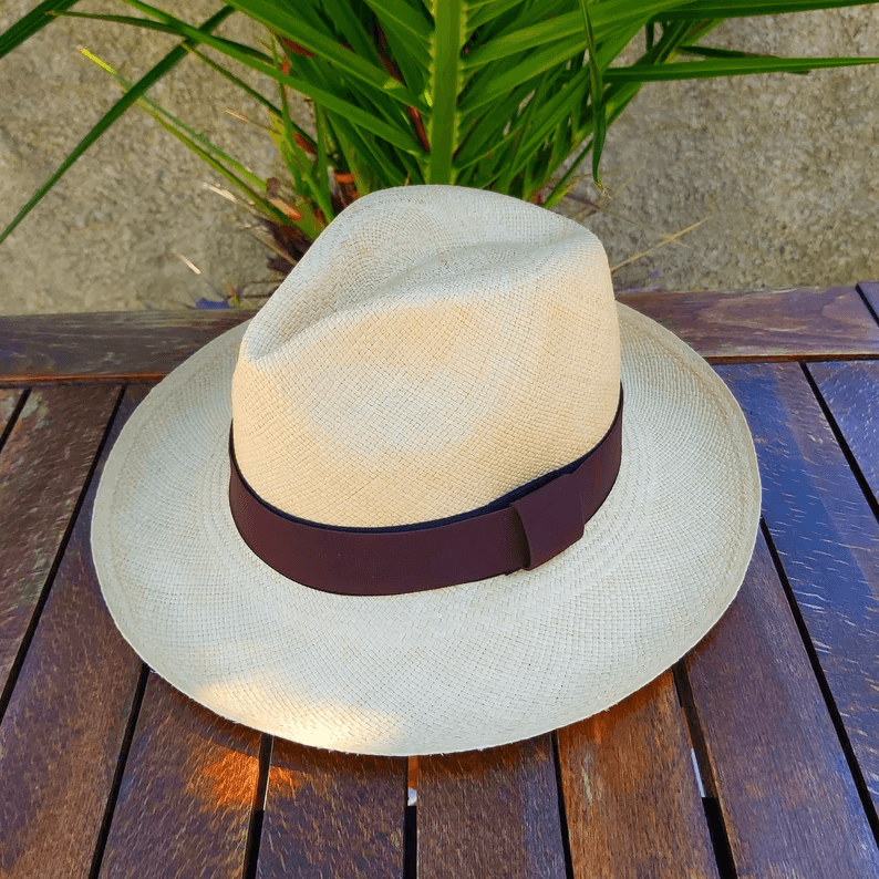 Alwaysdwell - Handwoven Ecuador Panama Hat-Classical