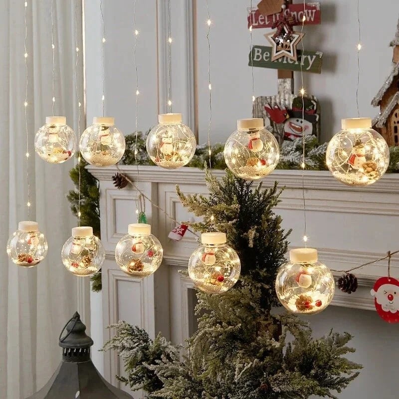 🎄Christmas Led Wishing Ball String Lights Decorations