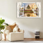 alwaysdwellTM - 3D Window View Wall Decorative Painting