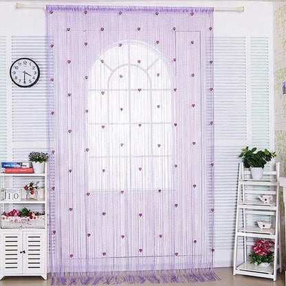 alwaysdwellTM - Rose Flower Door Curtain