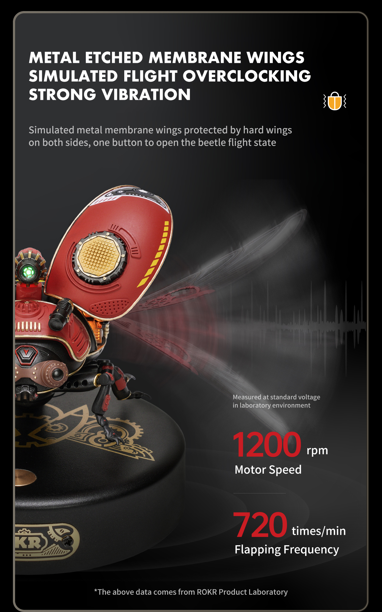 alwaysdwellTM -  Storm Beetle Mechanical Species DIY 3D Puzzle