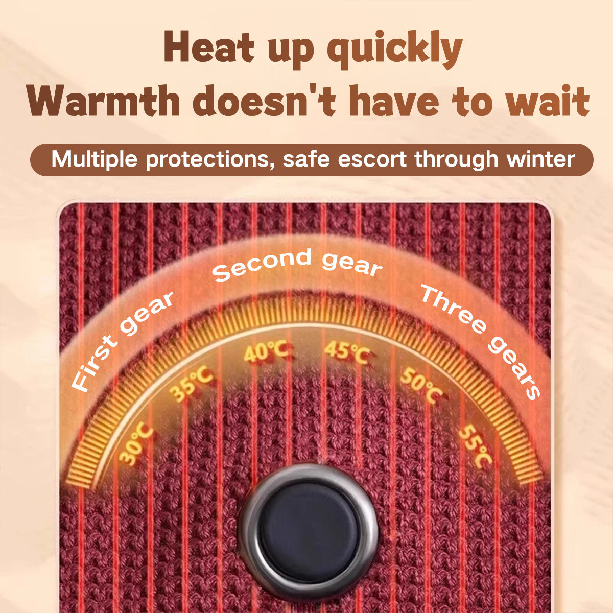AlwaysdwellTM - Portable Heated Shawl (Buy 2 Free Shipping)