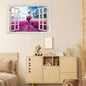 alwaysdwellTM - 3D Window View Wall Decorative Painting