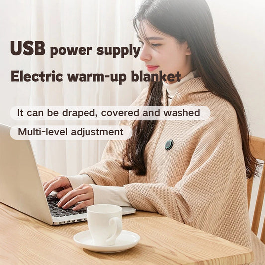 AlwaysdwellTM - Portable Heated Shawl (Buy 2 Free Shipping)