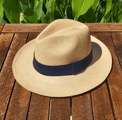Alwaysdwell - Handwoven Ecuador Panama Hat-Classical
