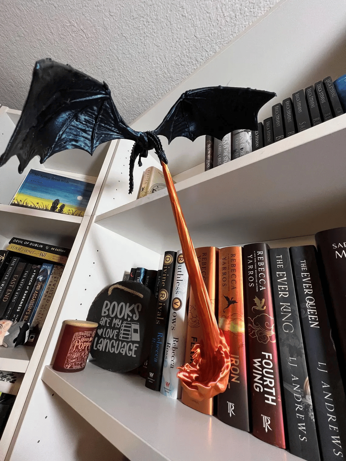 Dragon Flame Book Nook