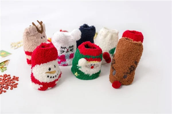 🎄Christmas Sale- 49% OFF🎁Cute Christmas Style Thickened Warm Socks