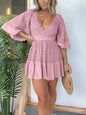 alwaysdwellTM - Women's Lace Crochet Dress Built-in Shorts