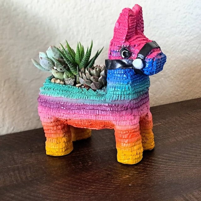 alwaysdwellTM - Rainbow Horse Planter