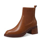 alwaysdwellTM - British style stretch slim fit sock boots