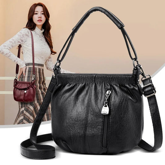 alwaysdwell™ - PU Messenger Bag Women's Breathable Crossbody Bag