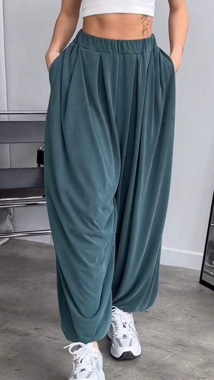 💥Best-selling products in summer🔥Fashionable women's casual wide-leg pants