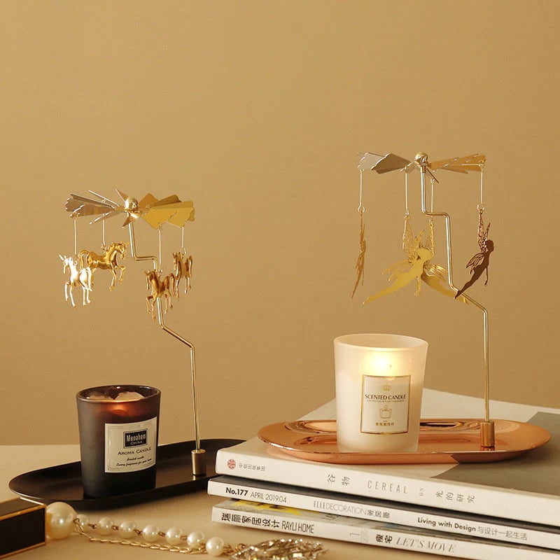 Rotating Candle Holder