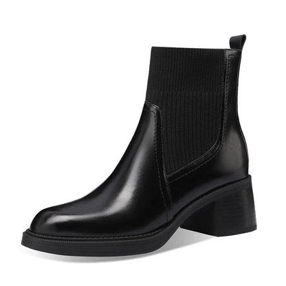 lusailstore™ - British style stretch slim fit sock boots